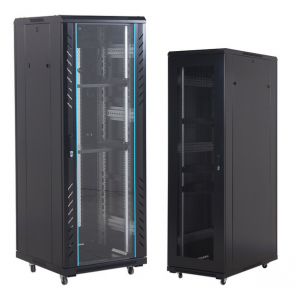 42U网络机柜19寸标准服务机柜2米立式机柜机房监控弱点网络机柜