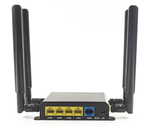 4g工业路由器铁壳智能看门狗高速穿墙mesh组网插卡无线wifi